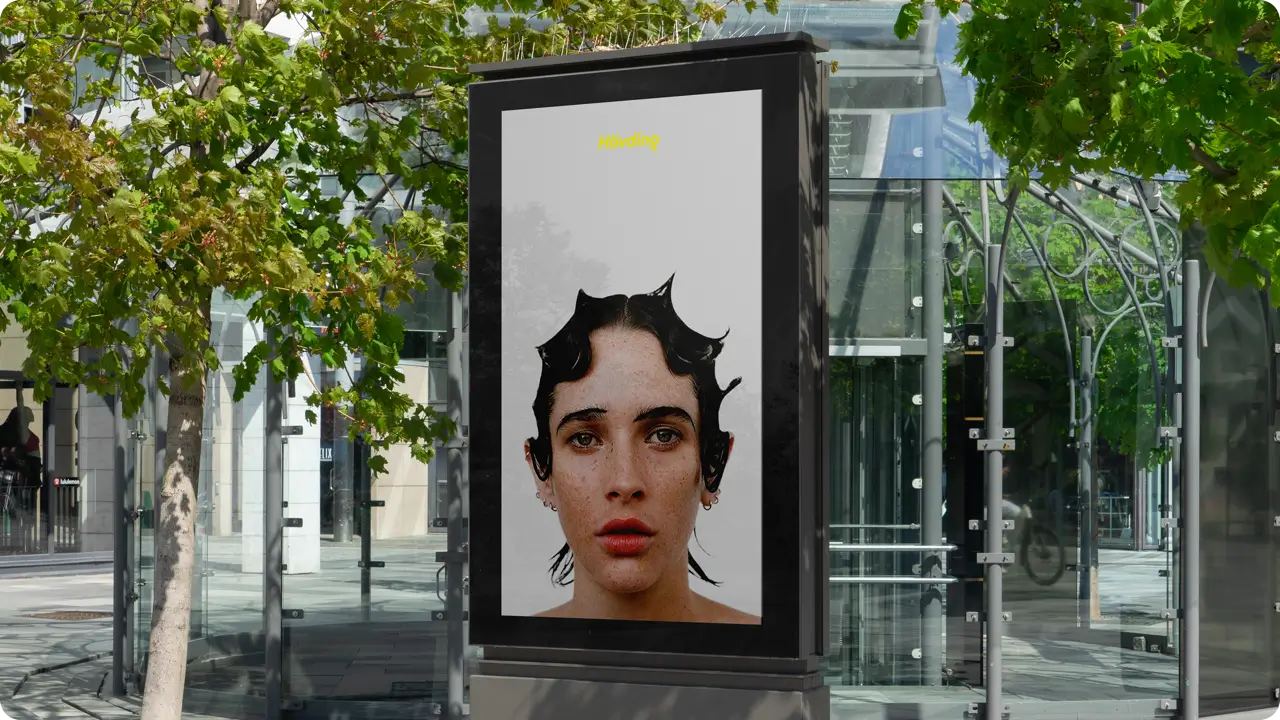 Image showing a billboard in a street environment.